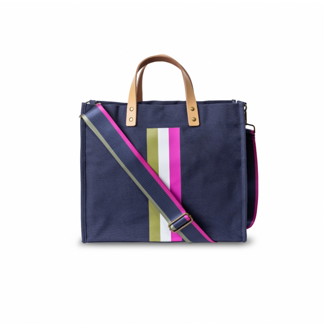 BLOWOUT SAMPLE SALE, Navy, TOTE-ALLY!