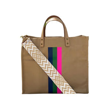 Load image into Gallery viewer, CLOSEOUT SAMPLE SALE, Tan, TOTE-ALLY! (WITHOUT A CROSSBODY STRAP)