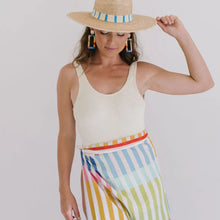Load image into Gallery viewer, Rainbow Stripe Sarong