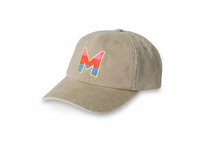 Load image into Gallery viewer, Initial Hat - Army Green / Bright Stripe
