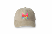 Load image into Gallery viewer, Initial Hat - Army Green / Bright Stripe
