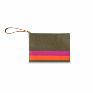 The 3-Way Belt Bag/Crossbody/Wristlet - Army Green