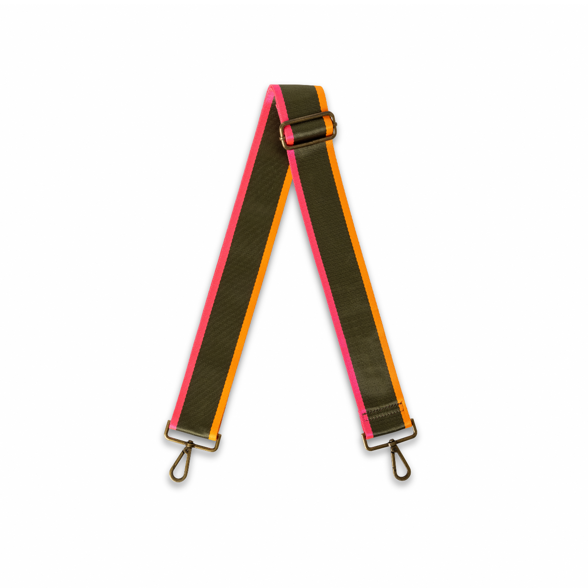 Crossbody Bag Strap - Army Green, Neon Orange & Hot Pink – Bagging Rights