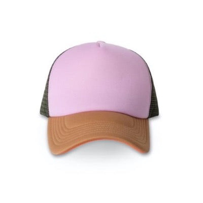 Colorblock Trucker Hat