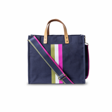 Load image into Gallery viewer, BLOWOUT SAMPLE SALE, Navy, TOTE-ALLY!