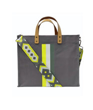 Load image into Gallery viewer, SAMPLE, Grey-TOTE-ALLY (CROSSBODY STRAP THAT IS INCLUDED IS IN SECOND IMAGE)