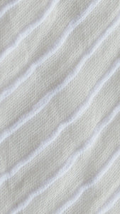 SAMPLE Ava Kimono - White Stripes
