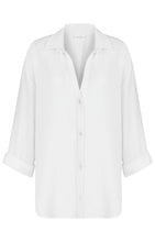 Load image into Gallery viewer, SAMPLE Echo Maxi Shirt - White