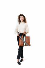Load image into Gallery viewer, Marcy Genuine Leather Large Tote