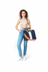 Limited Edition - Navy/White Tote