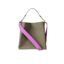 Load image into Gallery viewer, Buck-it Bag , Army Green/Fuchsia