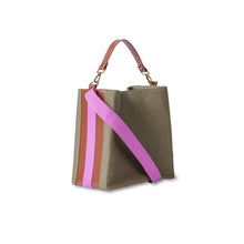 Load image into Gallery viewer, Buck-it Bag , Army Green/Fuchsia