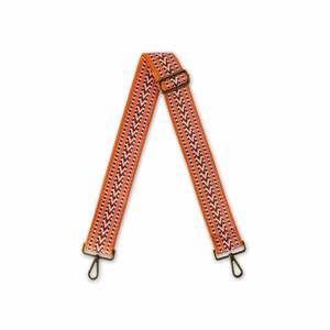 Crossbody Bag Strap - Orange Arrows