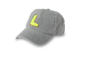 SAMPLE, Washed Grey/Neon Yellow
