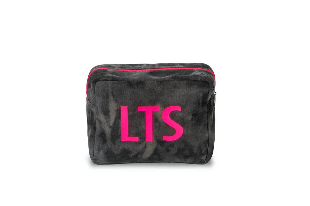 GLO girl pouch, Personalize Me! - Black/Neon Pink