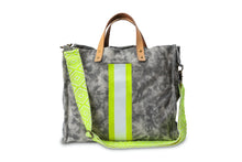Load image into Gallery viewer, GLO girl bag- Grey/Neon Yellow
