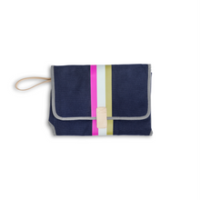 Load image into Gallery viewer, SAMPLE, Navy Changing Station Clutch