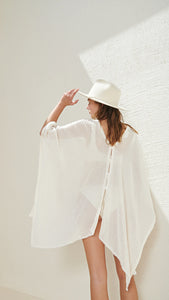 Ava Kimono - White Stripes