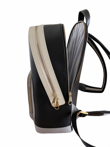 SAMPLE- BR x S+S Genuine Leather Backpack- Black