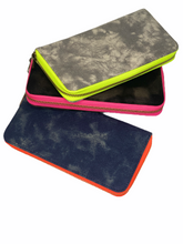 Load image into Gallery viewer, GLO girl wallet- Navy/Neon Orange