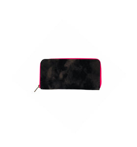 SAMPLE, GLO girl wallet- Black/Neon Pink