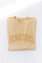 Load image into Gallery viewer, SUNKISSED Mineral Washed Graphic Top - Golden