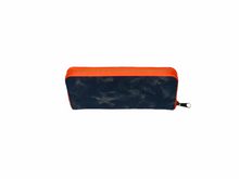 Load image into Gallery viewer, SAMPLE, GLO girl wallet- Navy/Neon Orange