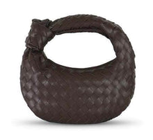 Load image into Gallery viewer, CLOSEOUT SAMPLE SALE, Luxe Knotted Faux Leather Woven Handbag