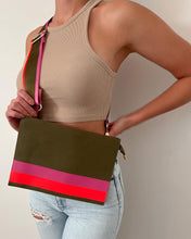 Load image into Gallery viewer, The 3-Way Belt Bag/Crossbody/Wristlet - Army Green